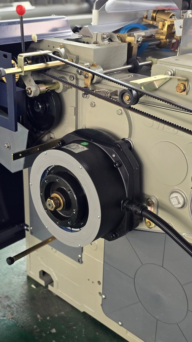 5.5 kW direct drive motor on JTM-508 water jet loom